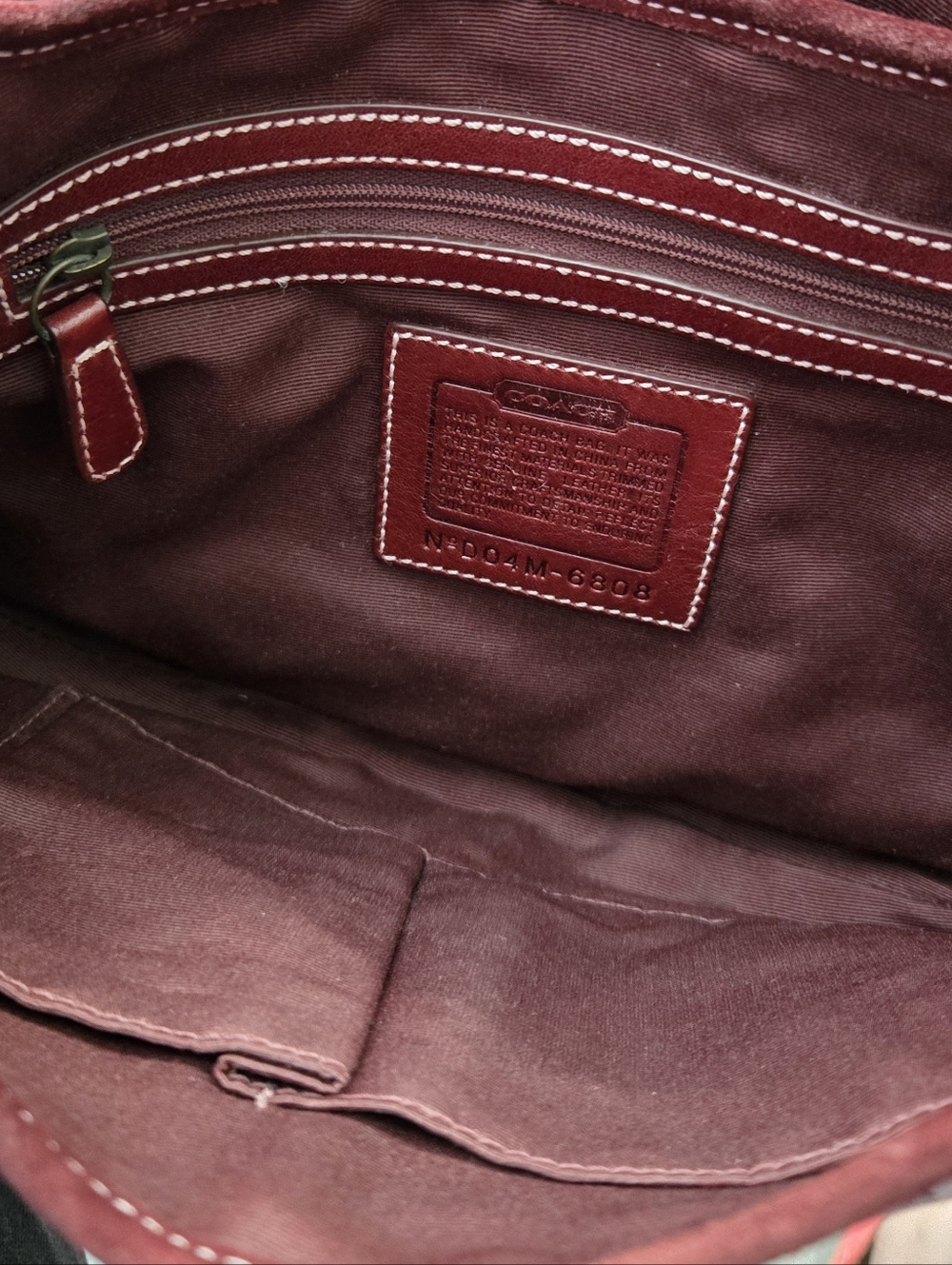 EXCELLENT VINTAGE COACH Y2K MINI SIGNATURE SOHO BUCKLE FLAP SHOULDER BAG 6808 - Picture 8 of 9